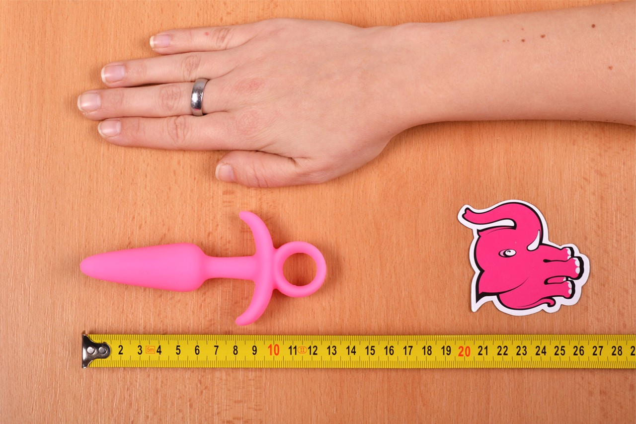 Analni čepić Pink Shining, dimenzije
