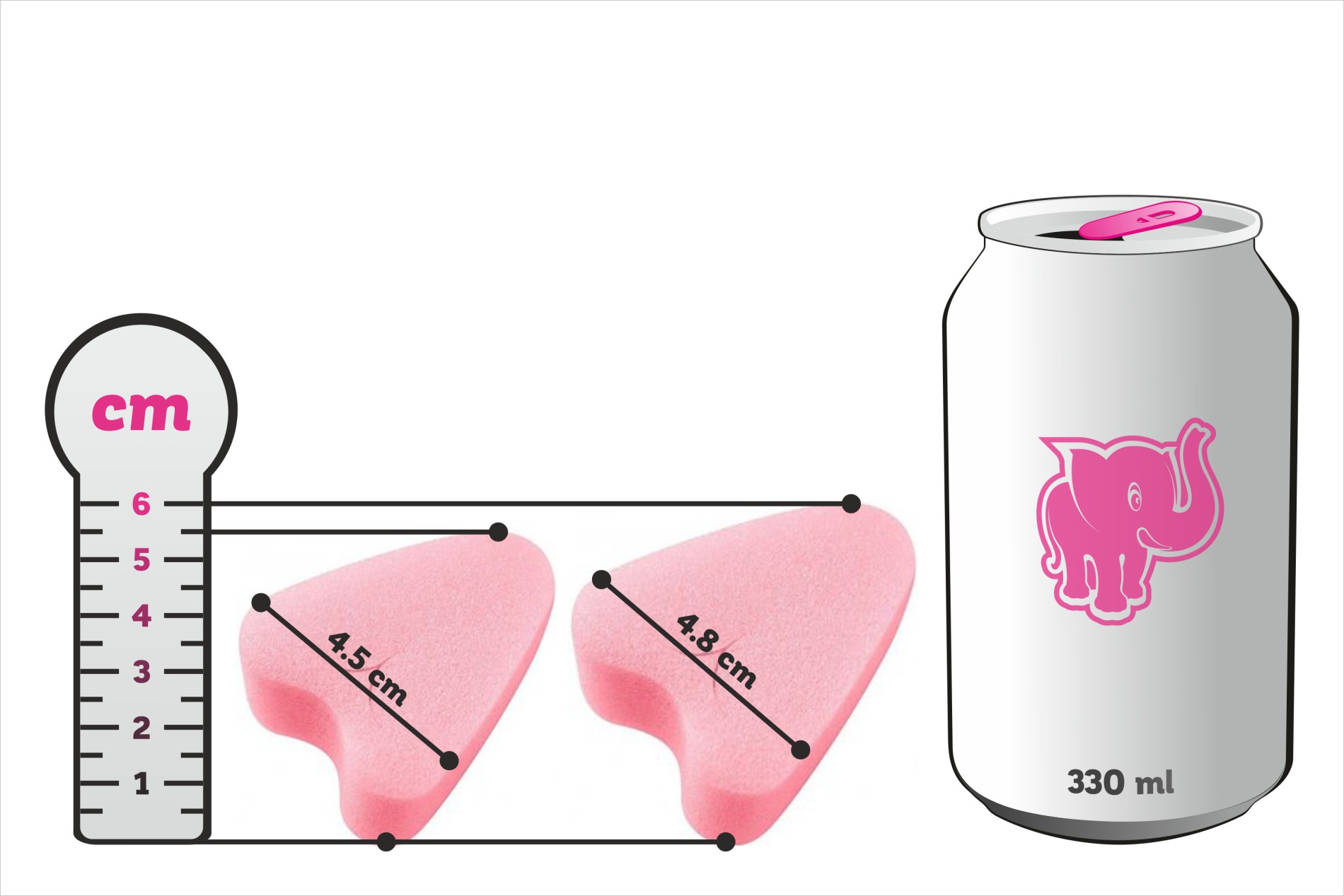 Joydivision meki tamponi s limenkom