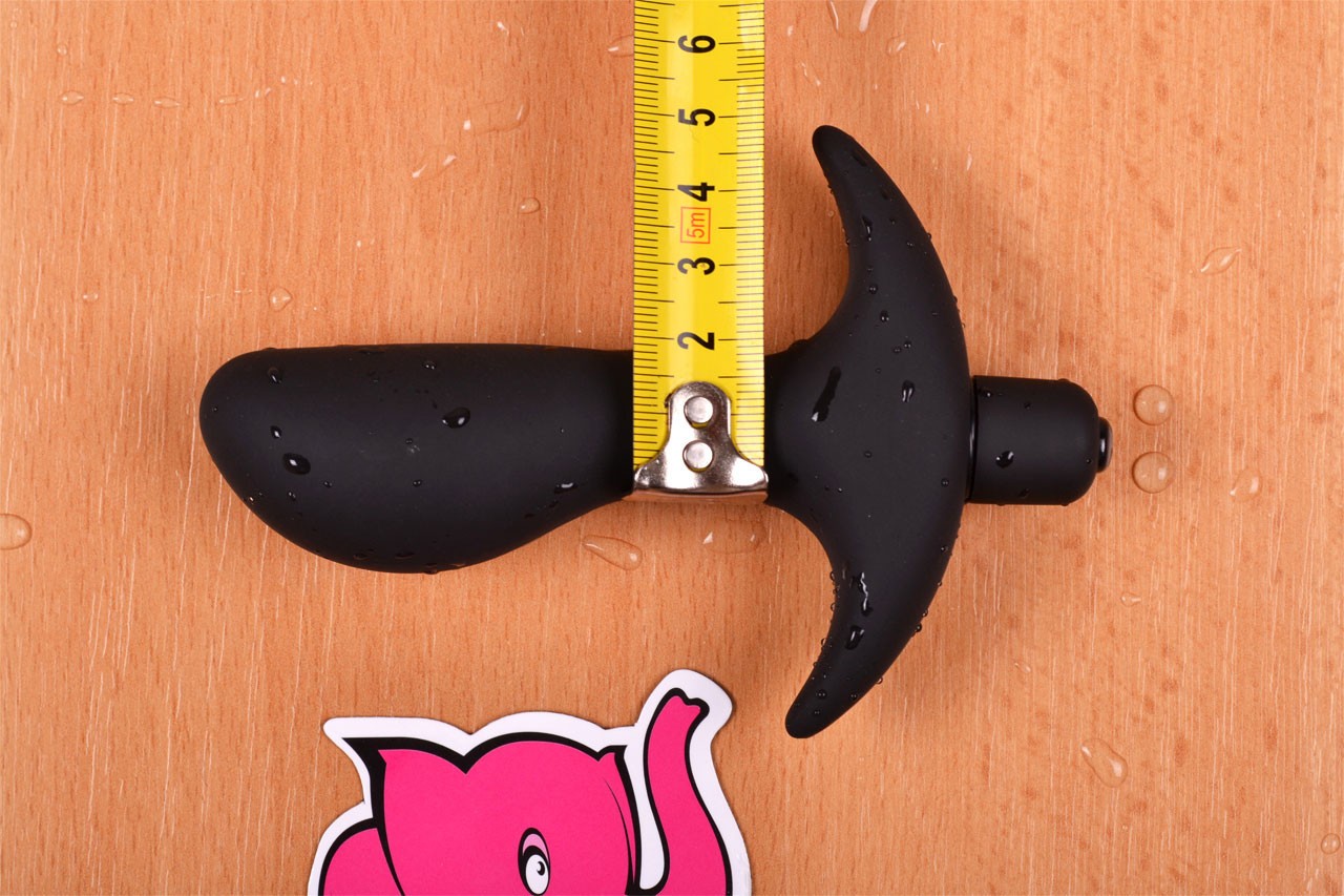 Vibrirajući analni čep Prostate Jet - mjerimo najužu točku čepa