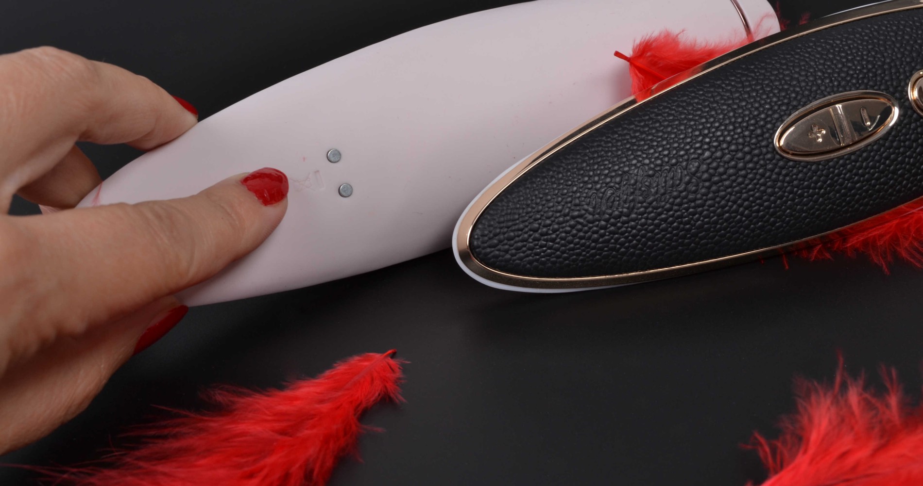 Satisfyer luksuzni vibrator pod pritiskom, Click 'n' Charge