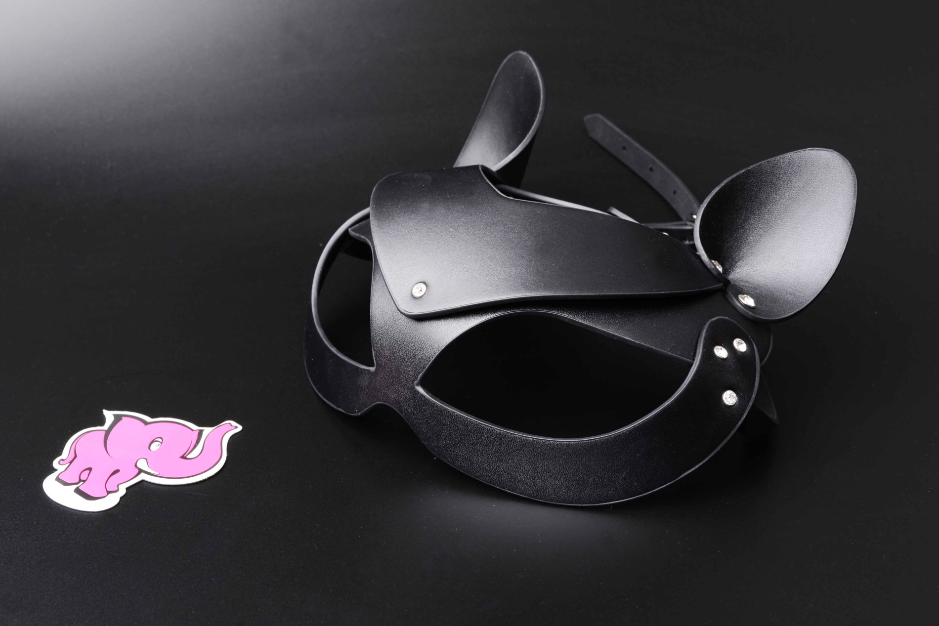 Maska sa kamenčićima Sexy Cat