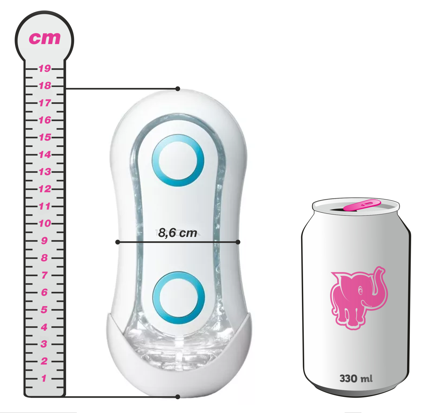 Tenga Flip Orb Rush masturbator, Can