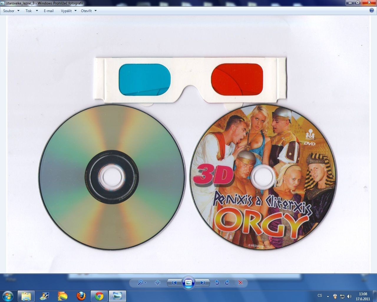 DVD Orgija antičkih kupki + 3D naočale