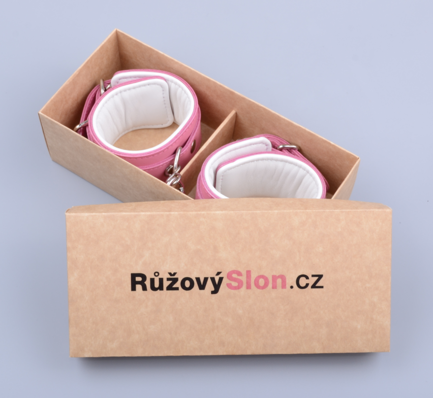 Kožne lisice Pink Elephant