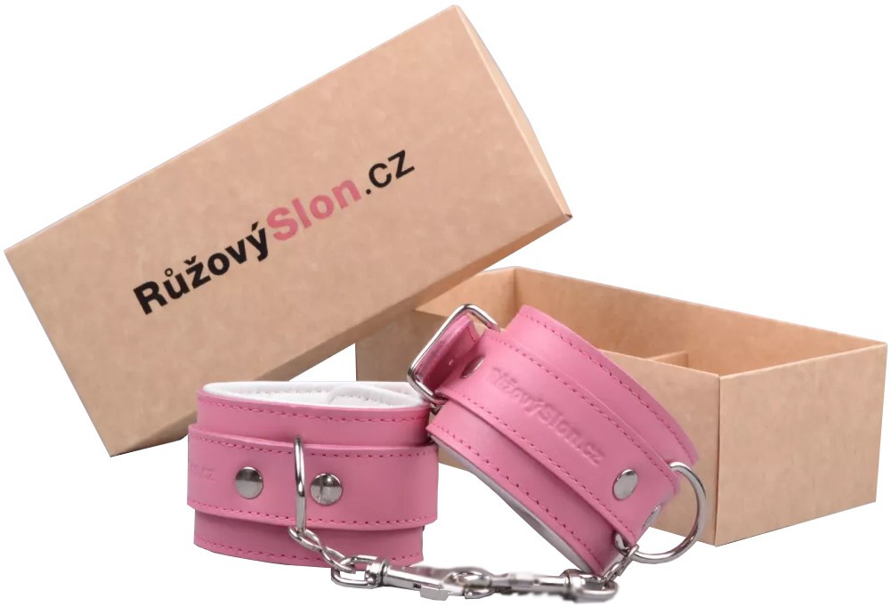 Kožne lisice Pink Elephant