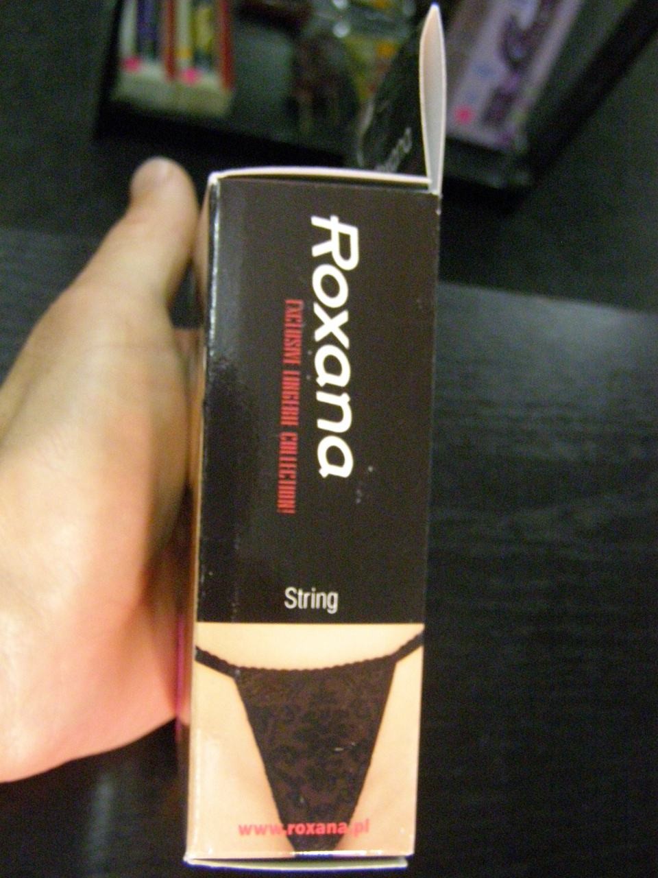 Tange gaćice crno srce