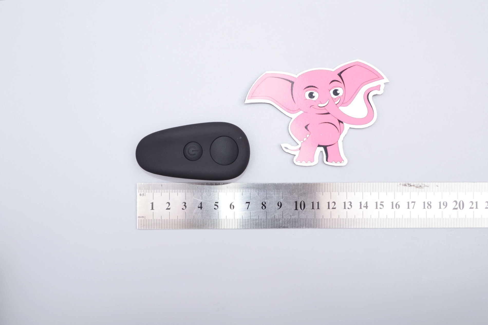 Realističan dvostruki silikonski rotirajući vibrator s Real Rock daljinskim upravljačem, dimenzije