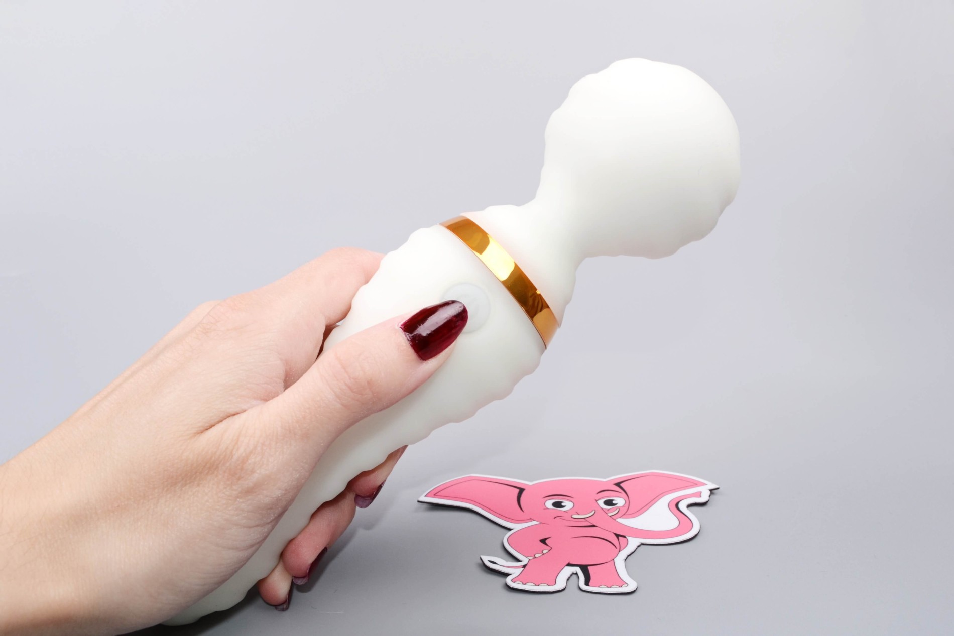 Svjetleća masažna glava Lumisphere (19,5 cm), kontrola