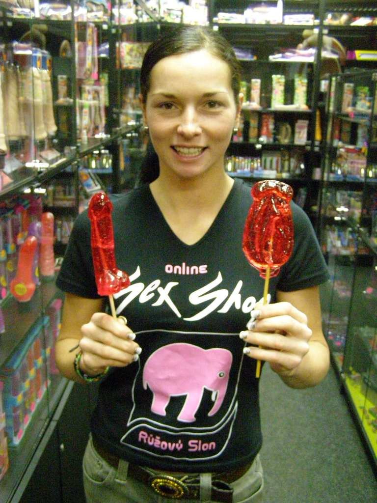 Lollipop Penis crvena