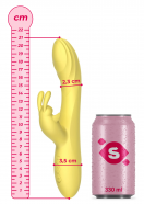 Vibrator s klitorisnom projekcijom Bee (21 cm) + Torba za igračke na poklon