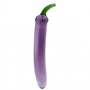 Stakleni dildo Mr. Patlidžan (19 cm)