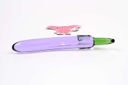 Stakleni dildo Mr. Patlidžan (19 cm)