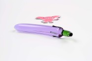 Stakleni dildo Mr. Patlidžan (19 cm)