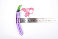 Stakleni dildo Mr. Patlidžan (19 cm)