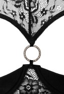 Cottelli shelf bra with string