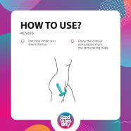 GOOD VIBES ONLY - Gina Vibrirajući G-točka Vibrator