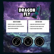 MYTHICAL MATES - Dragonfly Dildo Ljubičasto & Zeleno