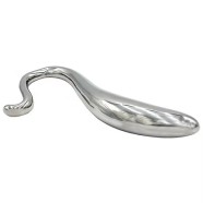ROUGE Stainless Steel Hollow Curved Wand In Case