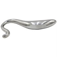 ROUGE Stainless Steel Hollow Curved Wand In Case