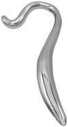 ROUGE Stainless Steel Hollow Curved Wand In Case
