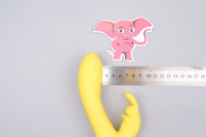 Vibrator s klitorisnom projekcijom Bee, dimenzije