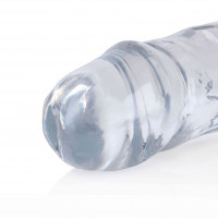 Dvostrani dildo Crystal Clear (34 cm)