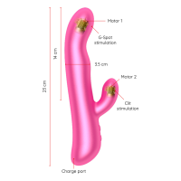 Oninder rotirajući vibrator s mobilnom aplikacijom (23 cm)