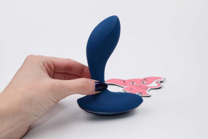 Analni čep za masažu prostate Rapture P s daljinskim upravljačem (11 cm) + poklon Analni gel 15 ml