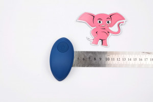 Analni čepić za masažu prostate Rapture P sa daljinskim upravljačem (11 cm) + poklon Analni gel 15 ml, dimenzije