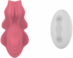 Vibrator za gaćice Silent Wave s daljinskim upravljačem (8,7 cm)