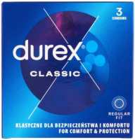 Durex Classic - klasični kondomi (3 kom)