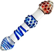 Require Me stakleni dildo (18 cm)