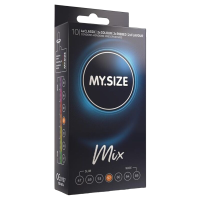 MY SIZE - MIX CONDOMS 57 MM 10 UNITS
