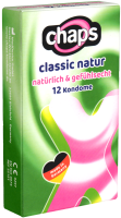 Chaps Single: Classic Natur, 12 condoms