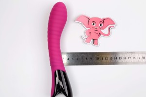 Silikonski vibrator Wavy Vibes II (20,5 cm)