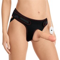 Vibrirajući strap-on set 17,8 cm