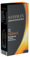 VITALIS Premium Single: Ribbed, condoms