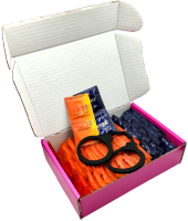 Set kondoma za umrtvljivanje – Delay pack (68 ks) + silikonske lisice Handcuffs