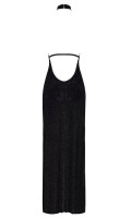 NOIR F372 Onyx Twin-slit Long Dress
