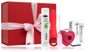 Set za Valentinovo za nju + besplatno zamatanje poklona