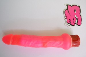 Analni gel vibrator 17 * 2,5 cm