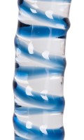 Stakleni dildo Arts Clair Bleu (17 cm)
