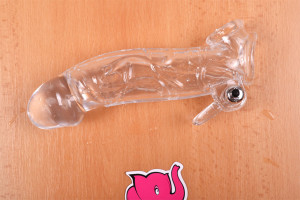 Vibro Man penis rukav - fotografiranje u trgovini Růžový Slon Havířov