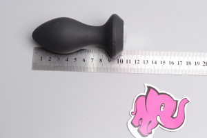 Vibrirajući analni čep Diamond Vibe, dimenzije, veliki