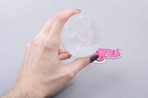 Clear Jack masturbator, u ruci