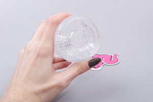 Clear Jack masturbator, u ruci