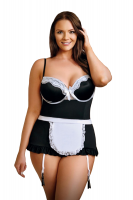 Kostim senzualne sluškinje velike veličine