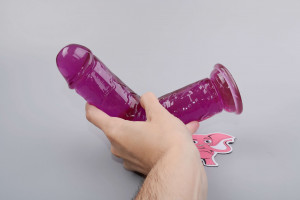 Vibrator s vakuumom Purple II (19,5 cm), fleksibilnost