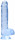 Realistični dildo Clear Pleasure (15 cm), plavi