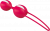 Fun Factory Smartballs Teneo Duo Venus lopte, crvene